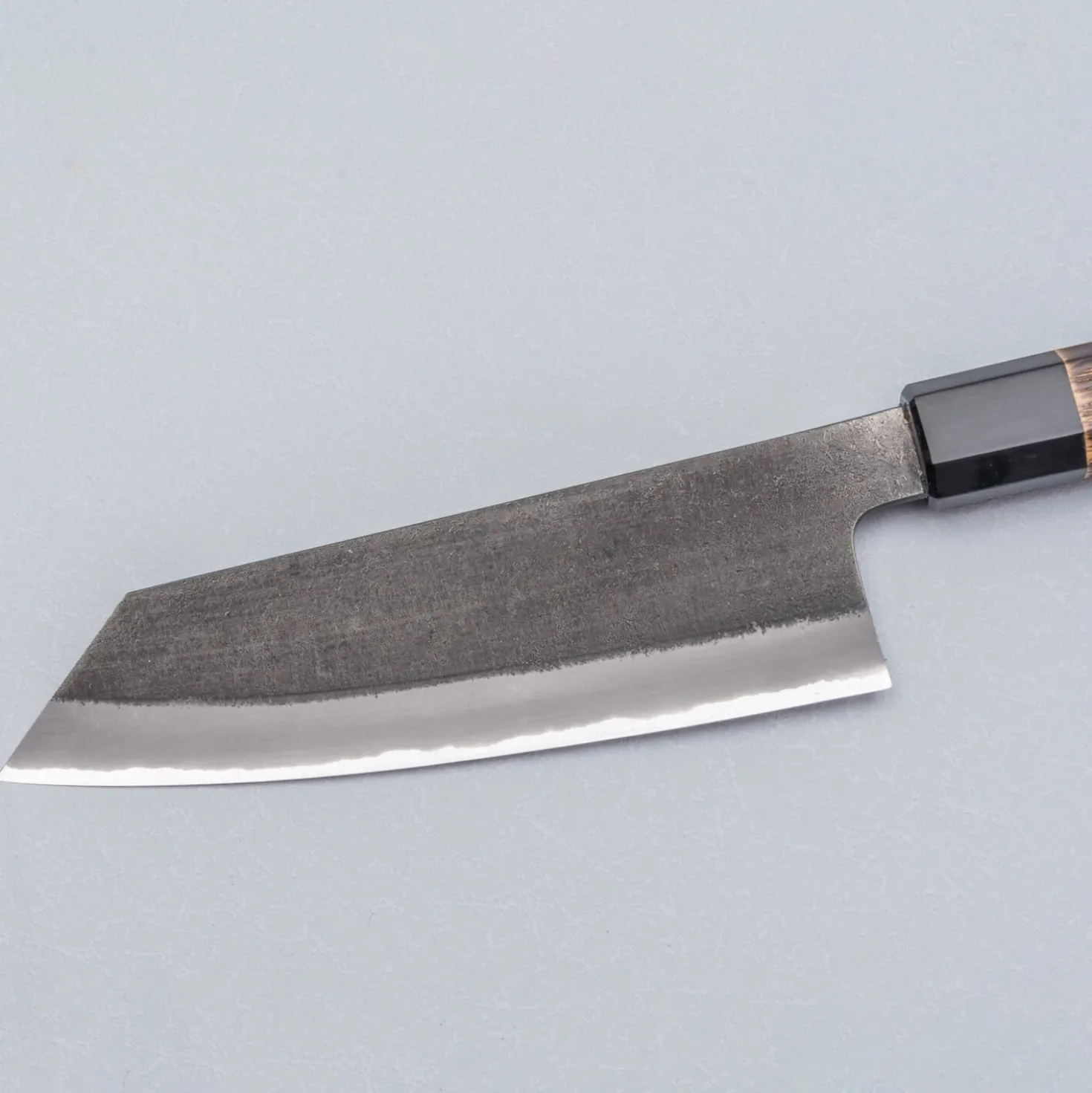 Mutsumi Hinoura Shirogami Kurouchi Nashiji Bunka 16.5 cm