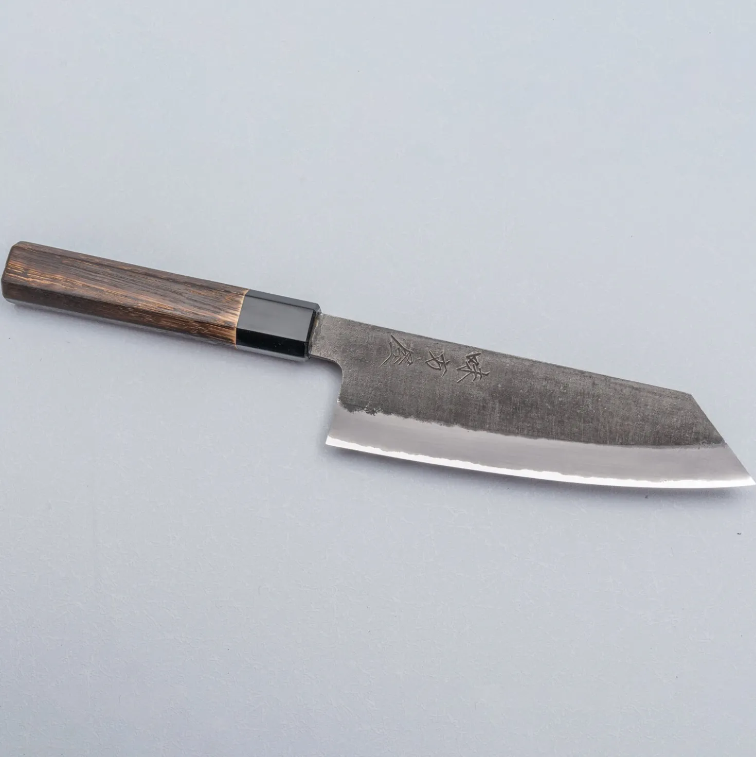 Mutsumi Hinoura Shirogami Kurouchi Nashiji Bunka 16.5 cm