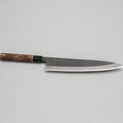 Mutsumi Hinoura Shirogami Kurouchi Gyuto 24 cm