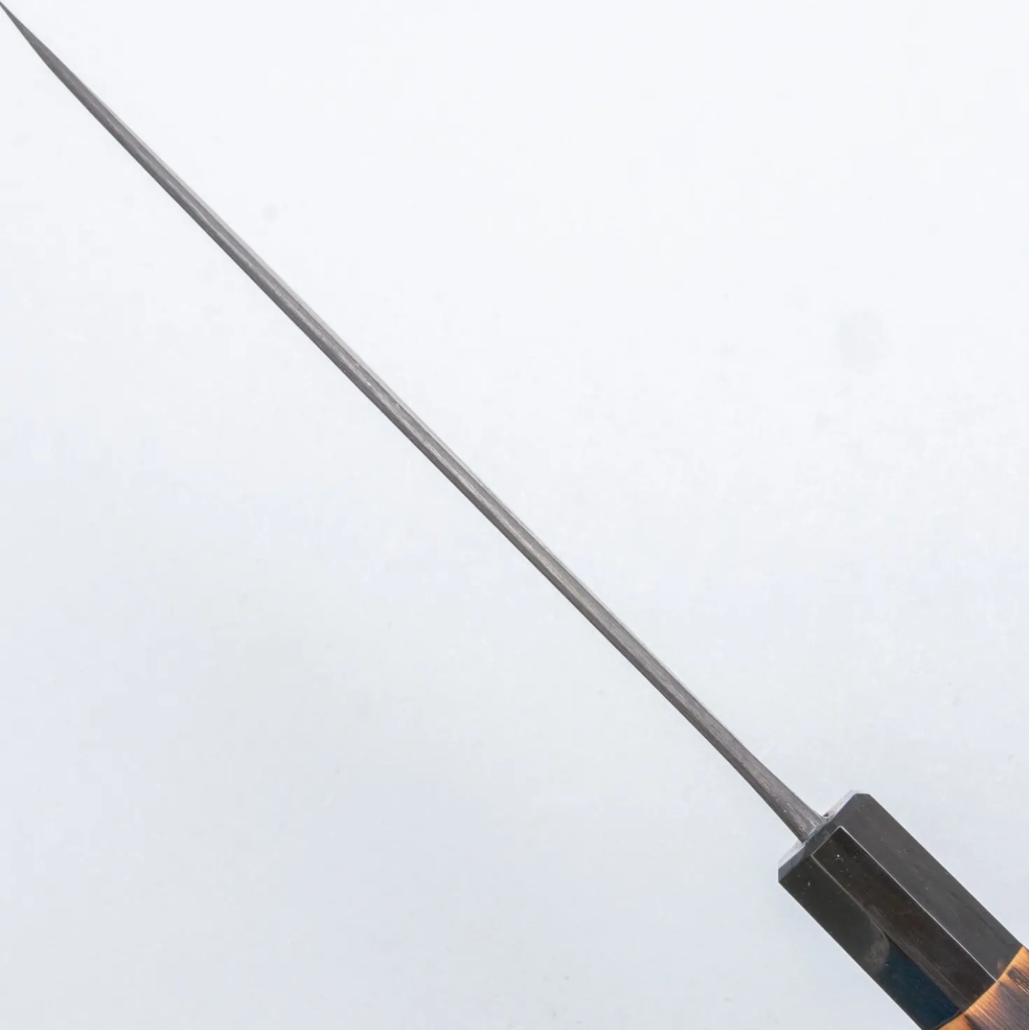 Mutsumi Hinoura Shirogami Kurouchi Gyuto 18 cm