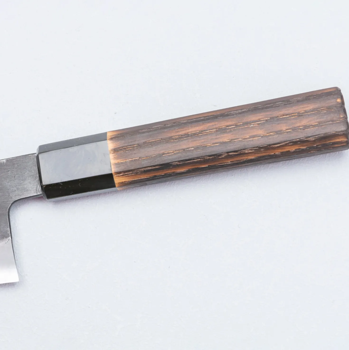 Mutsumi Hinoura Shirogami Kurouchi Gyuto 18 cm