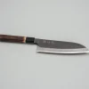 Mutsumi Hinoura Shirogami Kurouchi Santoku 18 cm