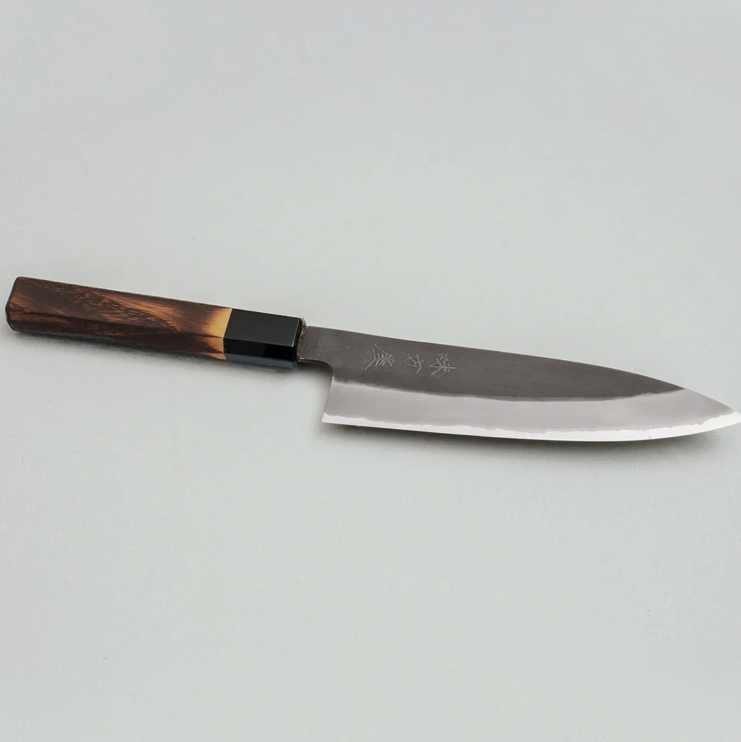 Mutsumi Hinoura Shirogami Kurouchi Petty 15 cm