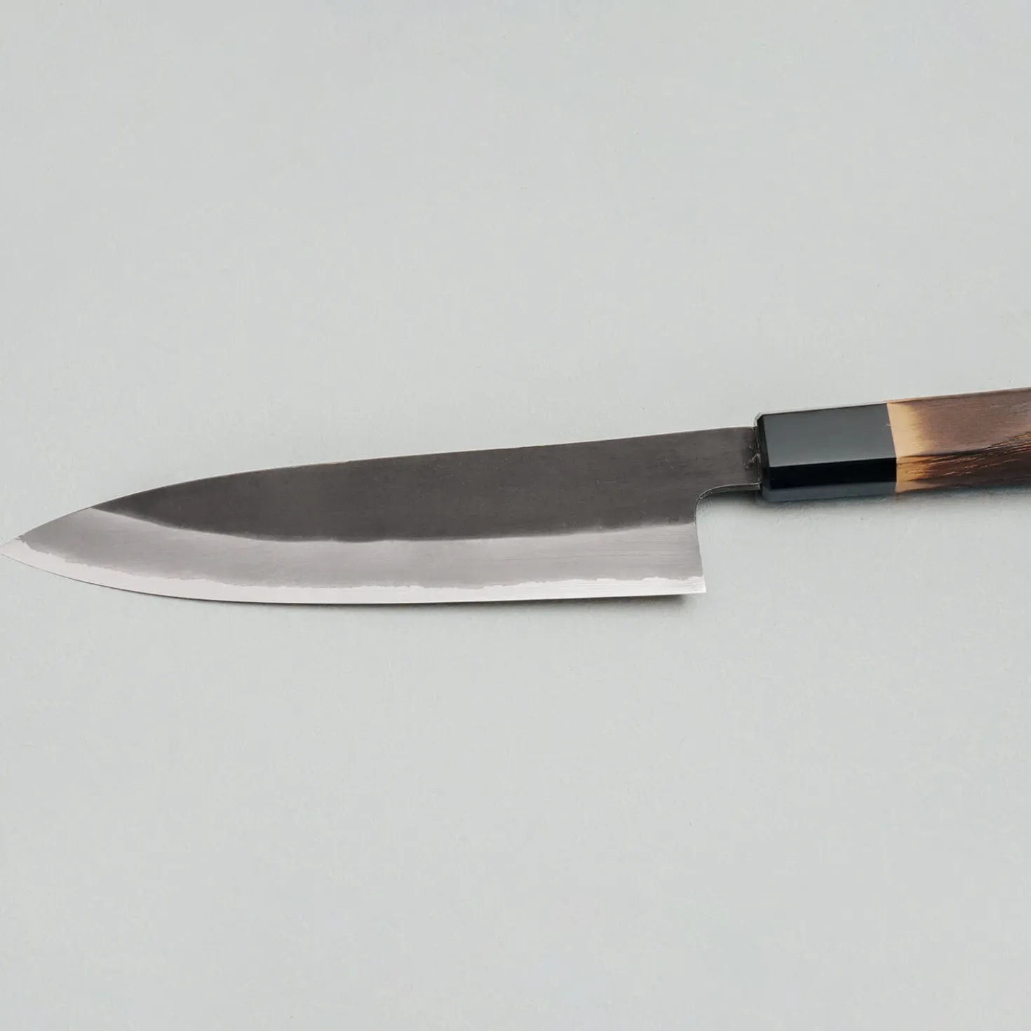 Mutsumi Hinoura Shirogami Kurouchi Petty 15 cm