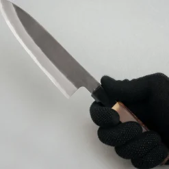 Mutsumi Hinoura Shirogami Kurouchi Petty 15 cm