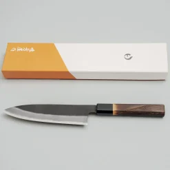 Mutsumi Hinoura Shirogami Kurouchi Petty 15 cm