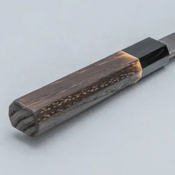 Mutsumi Hinoura Shirogami Kurouchi Nashiji Petty 12 cm