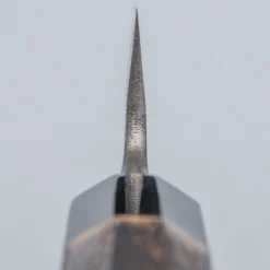 Mutsumi Hinoura Shirogami Kurouchi Nashiji Petty 12 cm