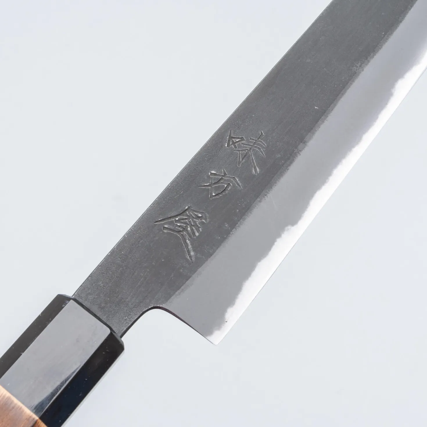Mutsumi Hinoura Shirogami Kurouchi Sujihiki 27 cm