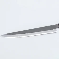 Mutsumi Hinoura Shirogami Kurouchi Sujihiki 27 cm