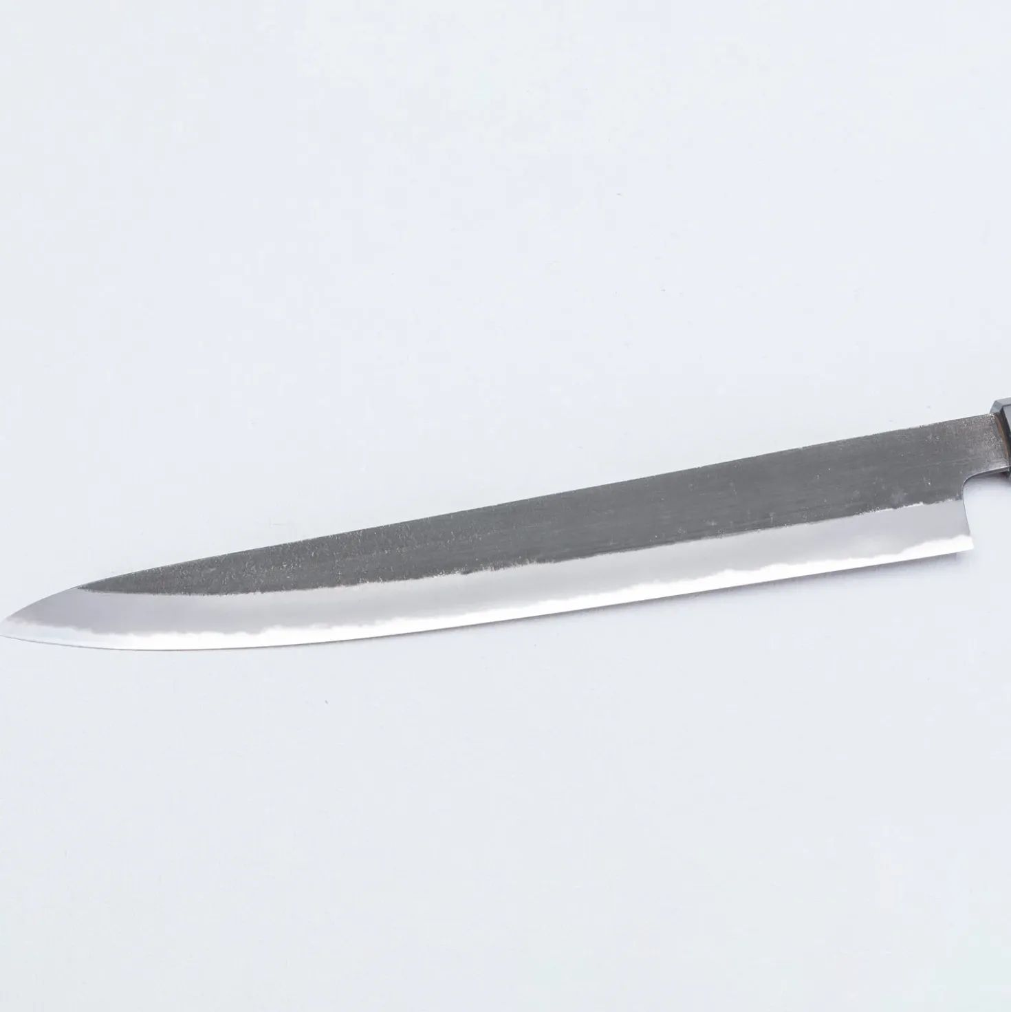 Mutsumi Hinoura Shirogami Kurouchi Sujihiki 27 cm