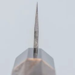 Mutsumi Hinoura Shirogami Kurouchi Nashiji Sujihiki 24 cm