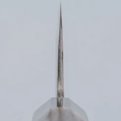 Mutsumi Hinoura Shirogami Kurouchi Nashiji Nakiri 18 cm