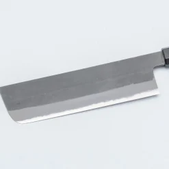 Mutsumi Hinoura Shirogami Kurouchi Nakiri 18 cm