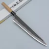 Mutsumi Hinoura Shirogami Kurouchi Magnolia Sujihiki 24 cm