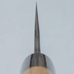 Mutsumi Hinoura Shirogami Kurouchi Magnolia Sujihiki 24 cm