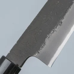 Mutsumi Hinoura Shirogami Kurouchi Magnolia Sujihiki 24 cm