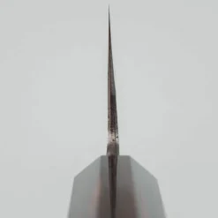 Mutsumi Hinoura Shirogami #2 Kurouchi Damast Santoku 17 cm