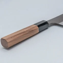 Mutsumi Hinoura Shirogami #2 Kurouchi Bunka 16.5 cm