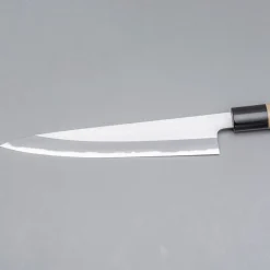 Mutsumi Hinoura Shirogami #2 Migaki Sujihiki 21 cm