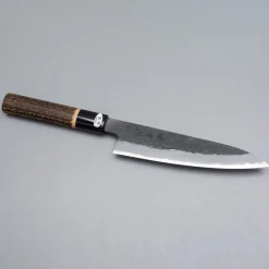 Mutsumi Hinoura Shirogami Nashiji Petty 15 cm