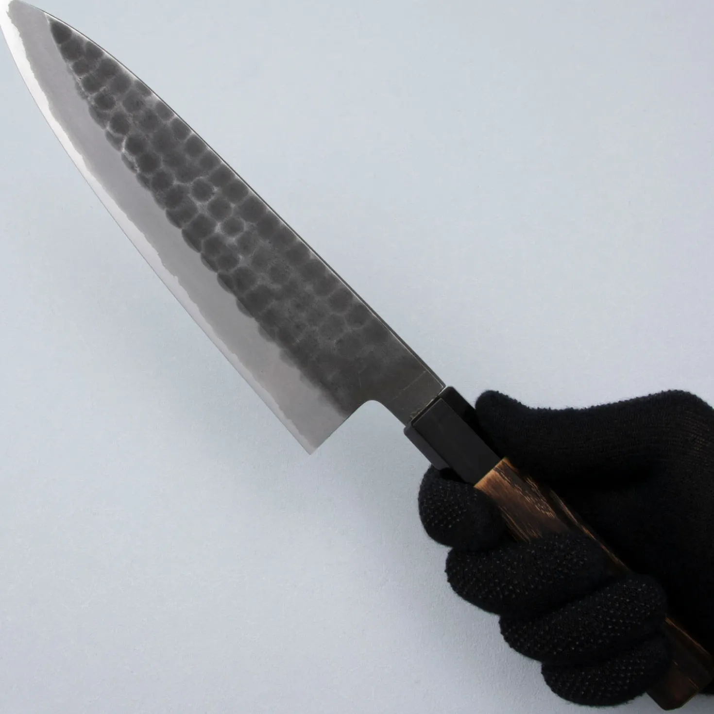 Mutsumi Hinoura Shirogami Tsuchime Gyuto 21 cm