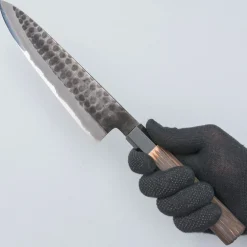 Mutsumi Hinoura Shirogami Tsuchime Gyuto 24 cm