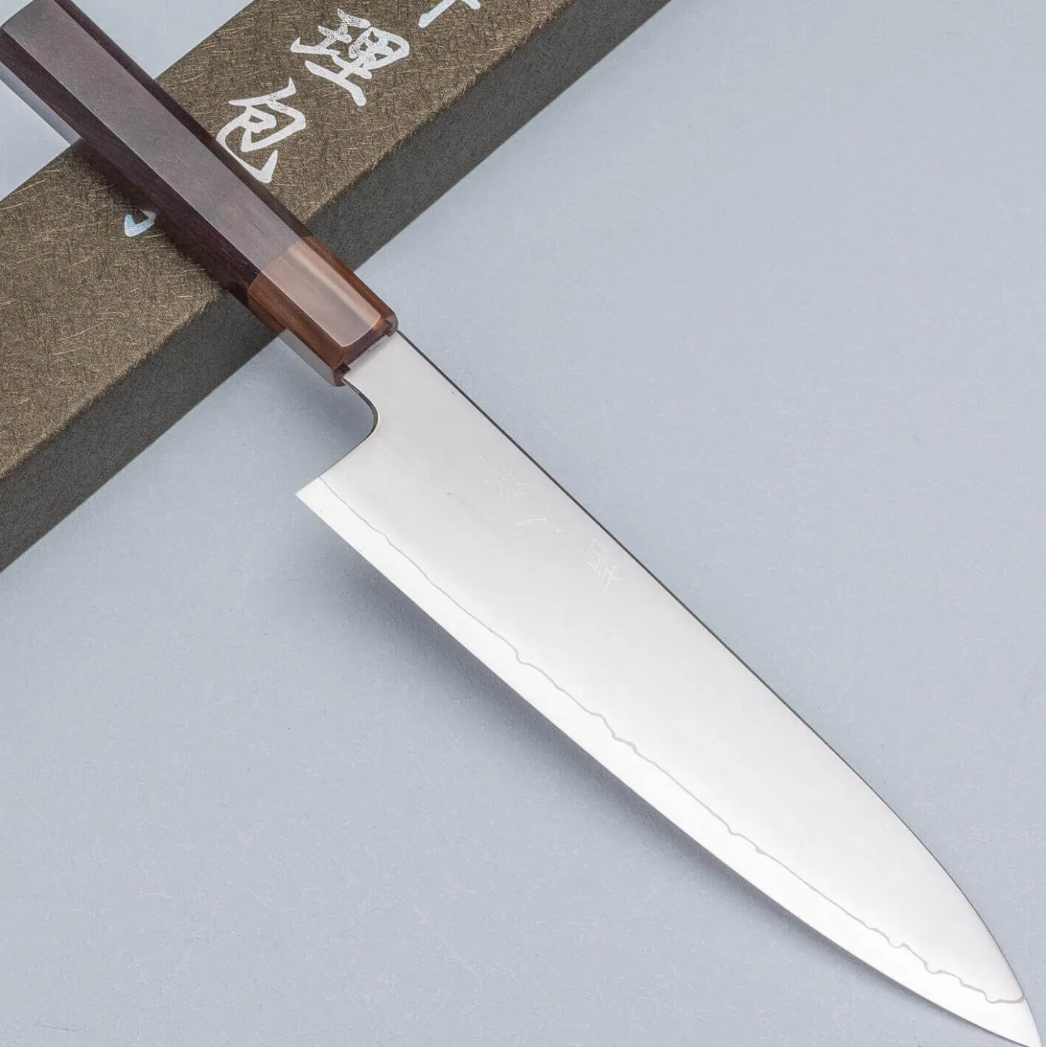 Myojin Riki Seisakusho SG2 Ebony Gyuto 24 cm