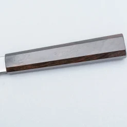 Nakagawa Satoshi Aogami Damast Ebony Kiritsuke 21 cm
