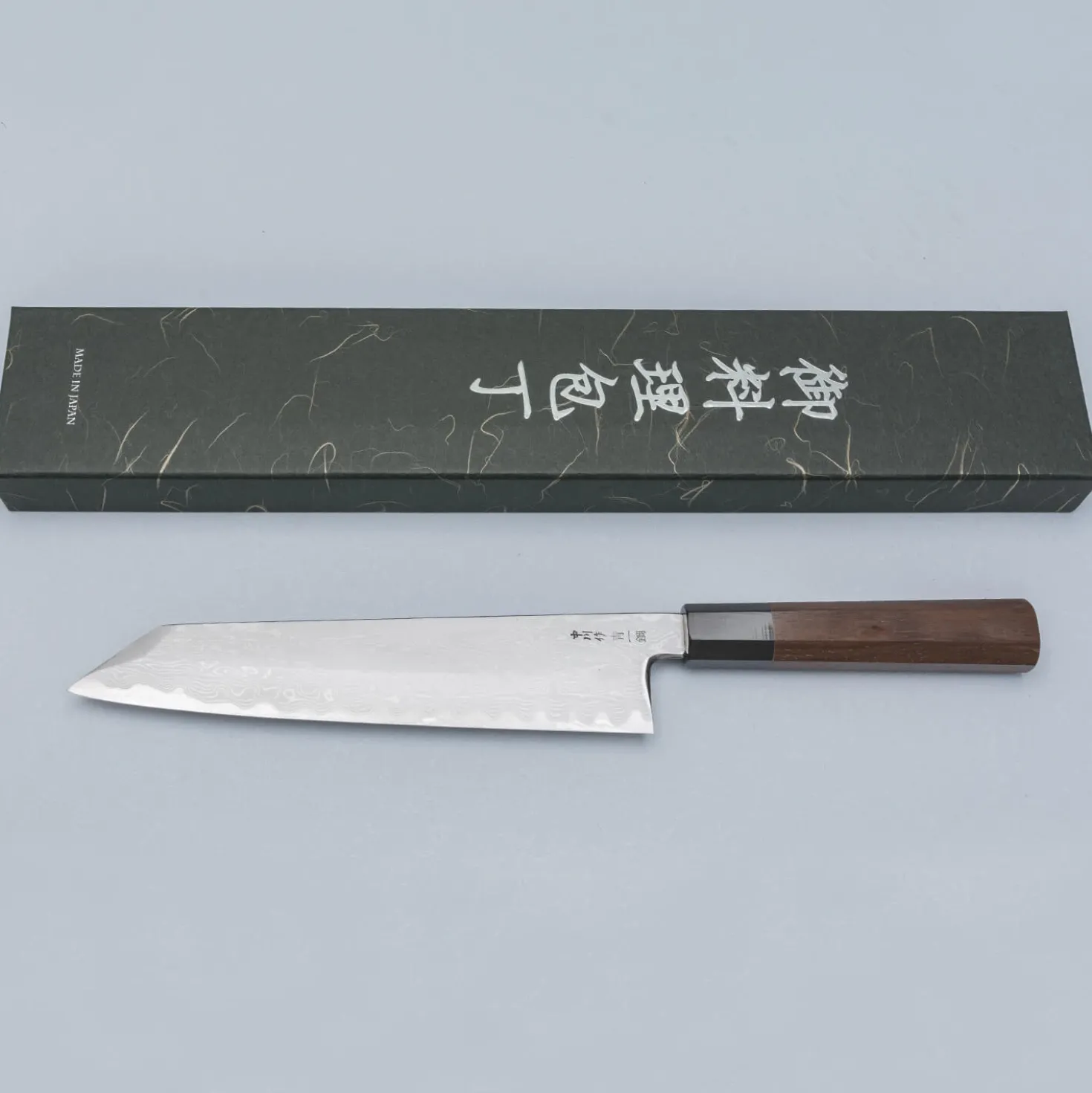 Nakagawa Satoshi Aogami #1 Damast Kiritsuke 24 cm