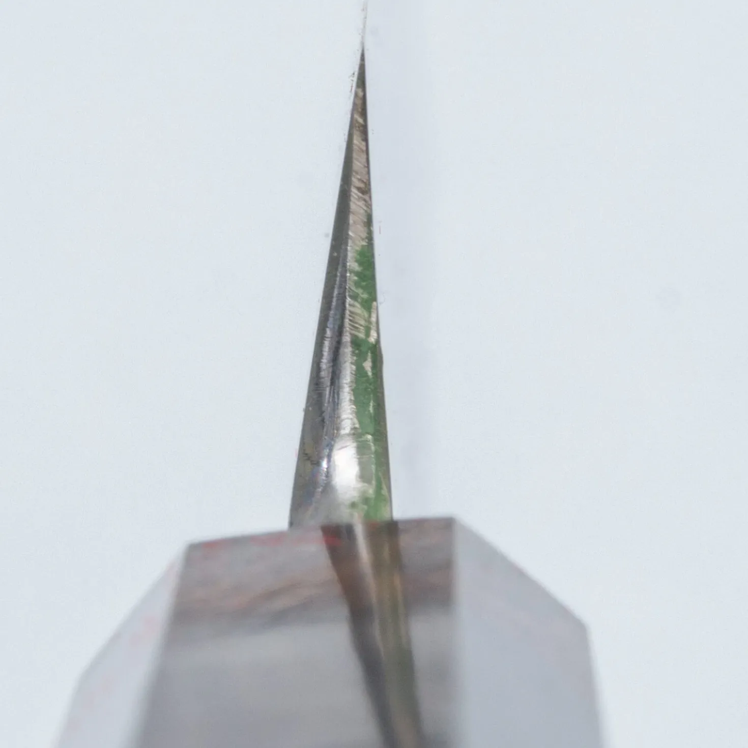 Nakagawa Satoshi Aogami Damast Ebony Kiritsuke Yanagiba 30 cm