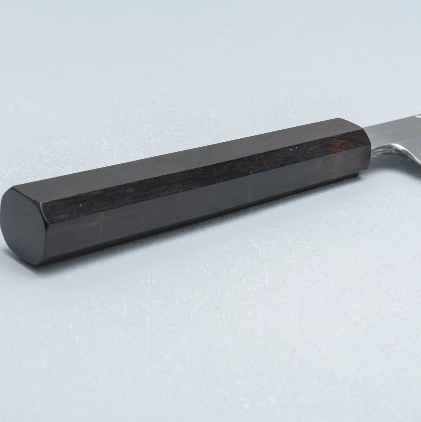 Nakagawa Satoshi Aogami Damast Ebony Kiritsuke Yanagiba 30 cm