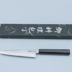 Nakagawa Satoshi Aogami #1 Damast Ebony Petty 15 cm