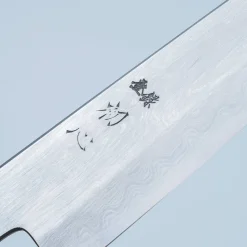 Nakagawa Satoshi Aogami #1 Damast Ebony Petty 15 cm