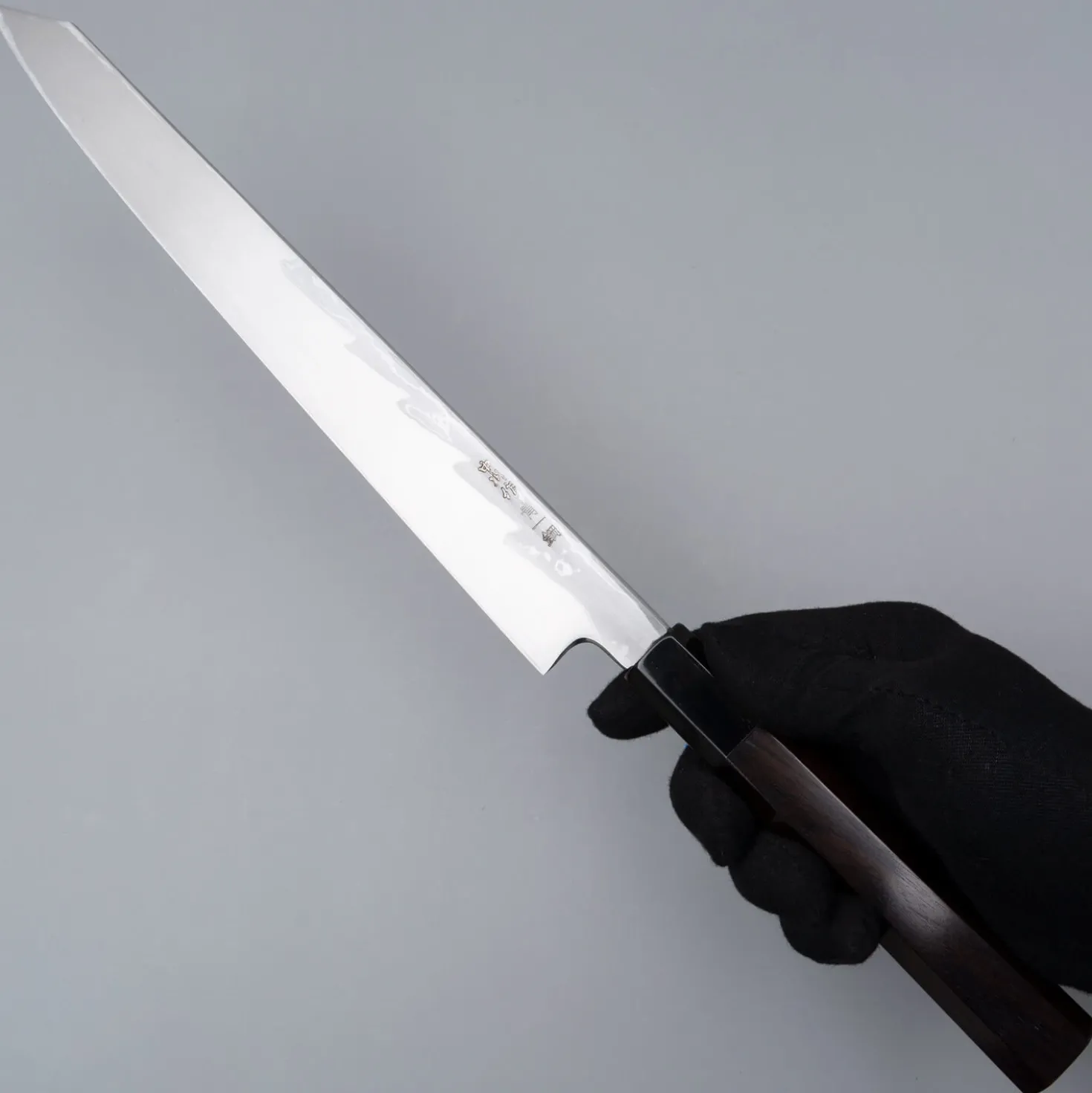 Nakagawa Satoshi Aogami Damast Kiritsuke Yanagiba 27 cm