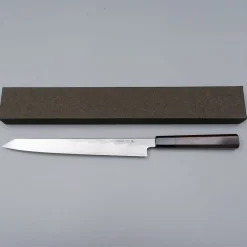 Nakagawa Satoshi Aogami Damast Kiritsuke Yanagiba 27 cm