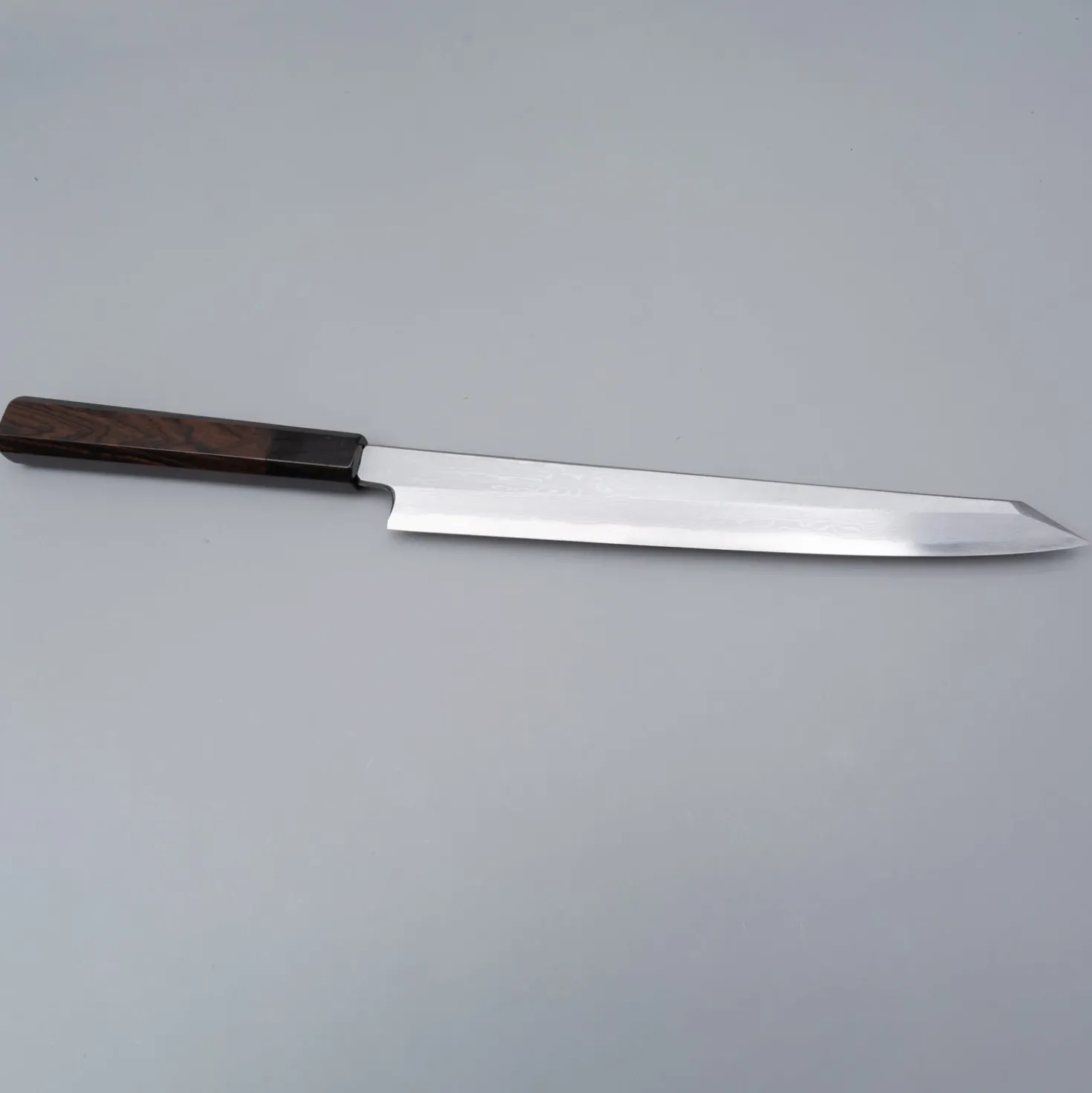 Nakagawa Satoshi Aogami Damast Kiritsuke Yanagiba 27 cm