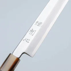 Nakagawa Satoshi Aogami Damast Ebony White Sakimaru 30 cm