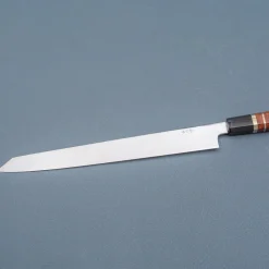 Nakagawa Satoshi Shiro #3 Honyaki Namiukashi Kiritsuke Yanagiba 30 cm