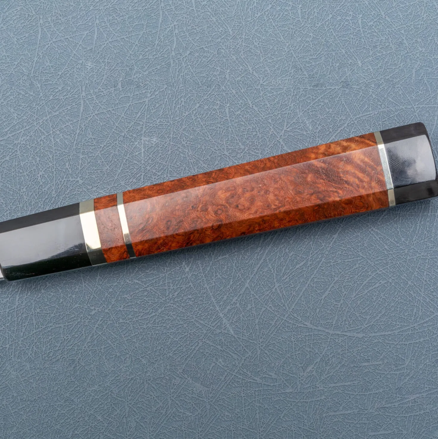 Nakagawa Satoshi Shiro #3 Honyaki Namiukashi Kiritsuke Yanagiba 30 cm