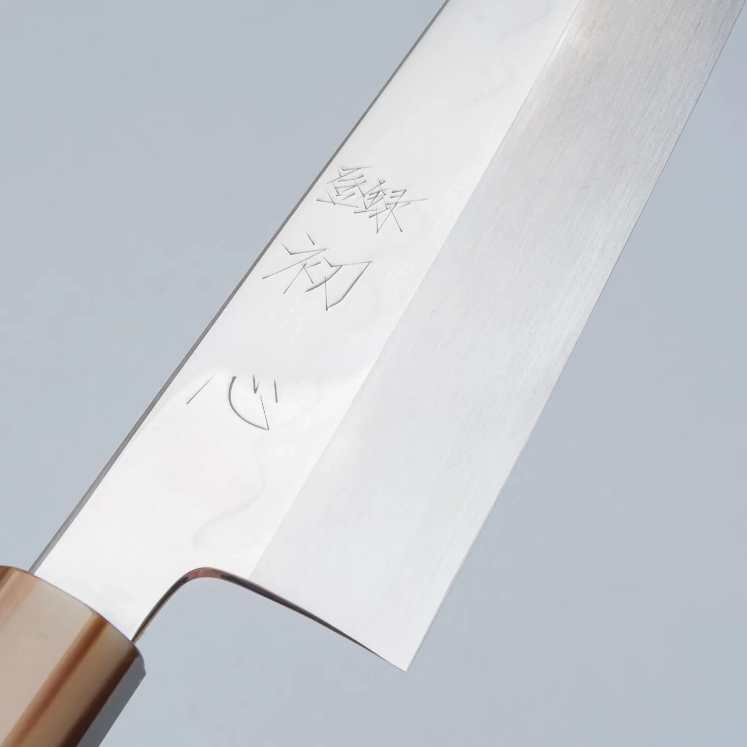 Nakagawa Satoshi Shiro #3 Oil Honyaki Mirror Finished Gyuto 240