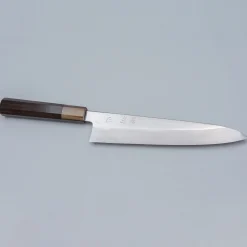 Nakagawa Satoshi Shiro #3 Oil Honyaki Mirror Finished Gyuto 240