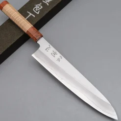 Nakagawa Satoshi Silver 3 Maplewood Orange Gyuto 21 cm
