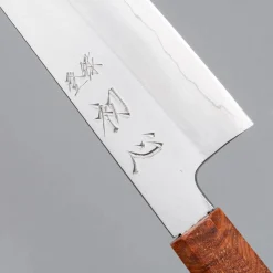 Nakagawa Satoshi Silver 3 Maplewood Orange Gyuto 21 cm