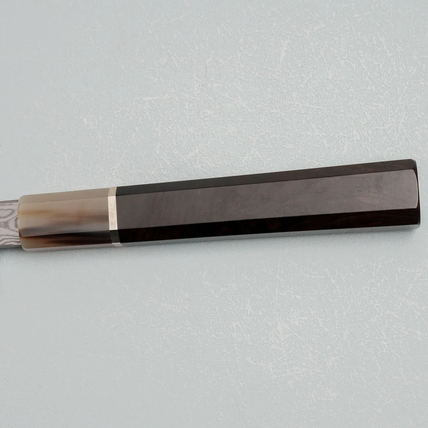 Nakagawa Satoshi x Myojin Aogami #1 Etched Sujihiki 33 cm