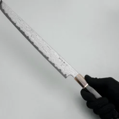 Nakagawa Satoshi x Myojin Aogami #1 Etched Sujihiki 33 cm