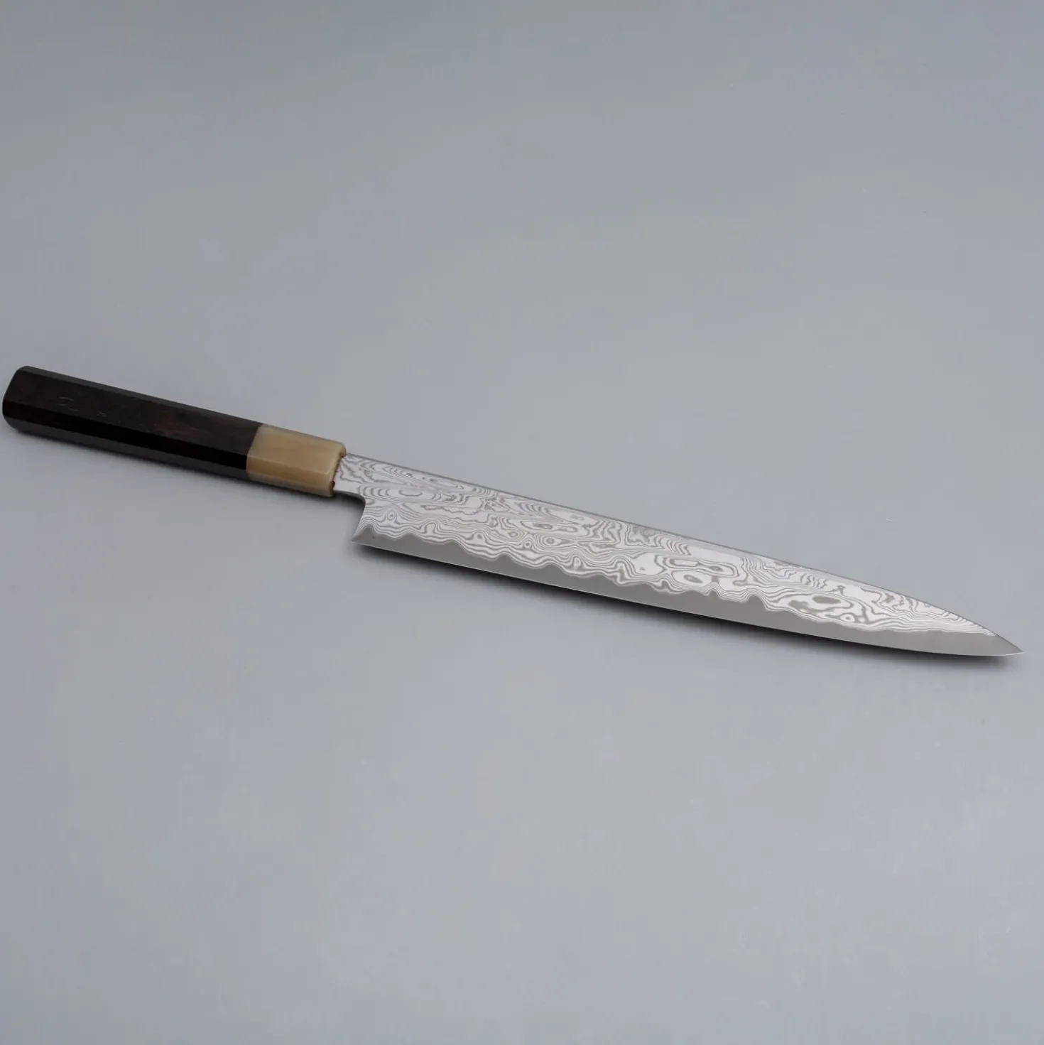 Nakagawa Satoshi x Myojin Aogami #1 Etched Sujihiki 27 cm
