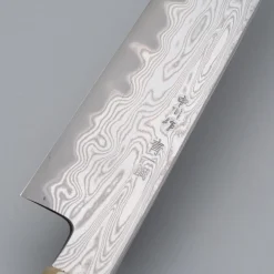 Nakagawa Satoshi x Myojin Aogami #1 Etched Sujihiki 27 cm