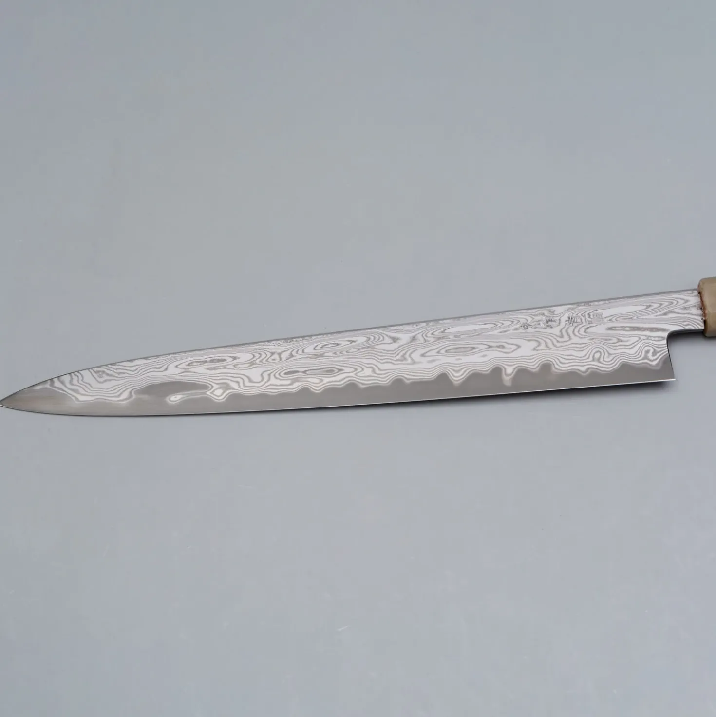 Nakagawa Satoshi x Myojin Aogami #1 Etched Sujihiki 27 cm