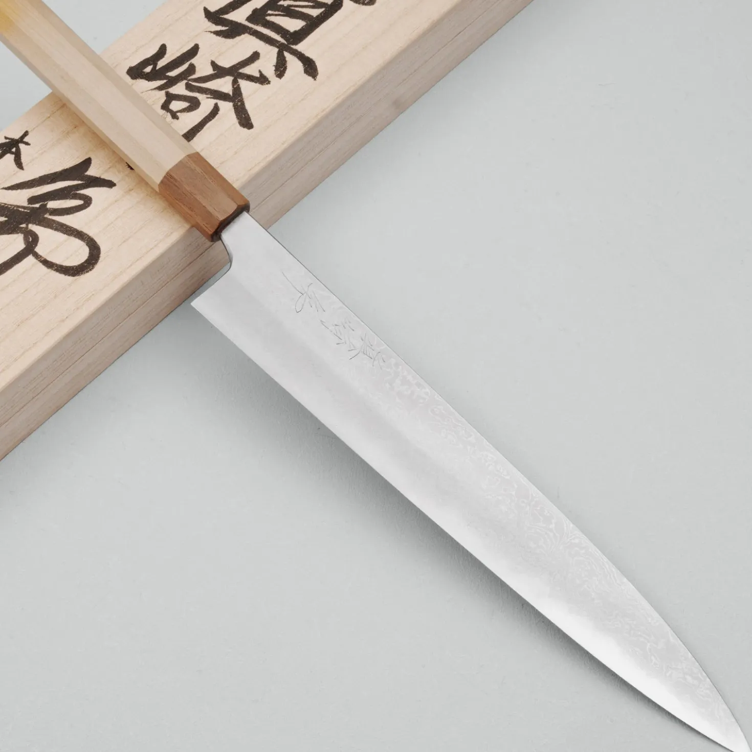 Naoki Mazaki Handforged Aogami #2 Sujihiki 27 cm